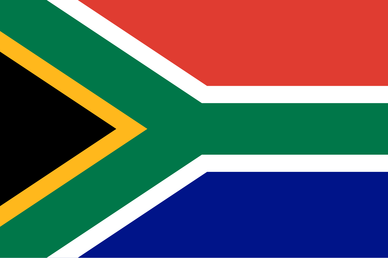 Afrika Selatan Flag